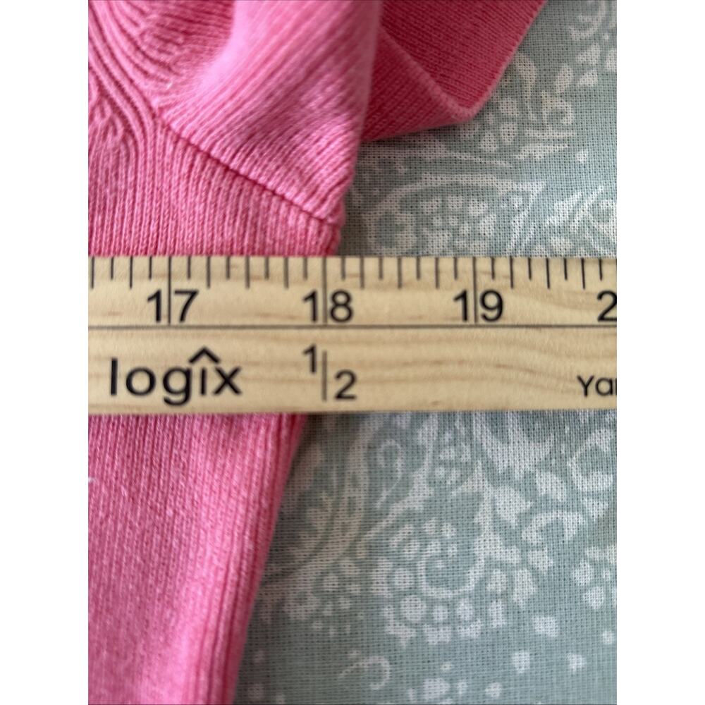 VTG 100% Cotton Eagle's Eye Summer Sweater Whimsical Y2K Beach Barbie | M - Picture 7 of 7
